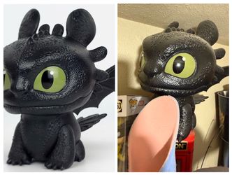 Toothless popcorn bucket