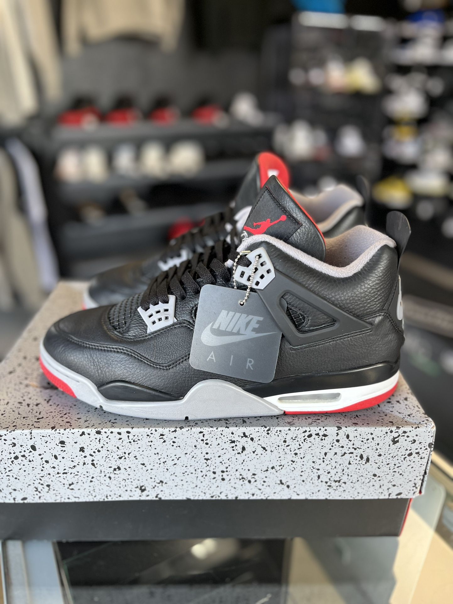 Jordan 4 “Bred Reimagined” Size 13