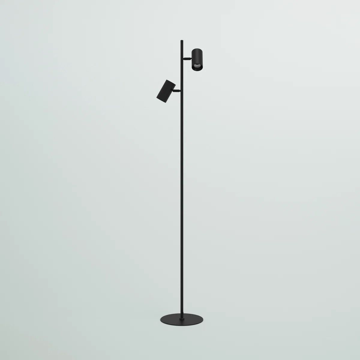 Deondrea 60'' Matte Black LED Task Floor Lamp