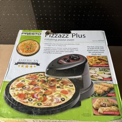 Presto Pizzazz Plus Rotating Pizza Oven – NEW IN BOX 