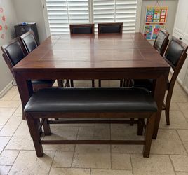 kitchen dining table- solid wood
