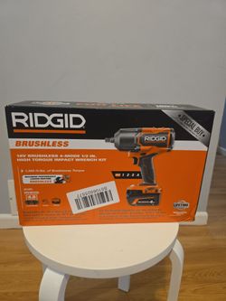 RIDGID 18V Brushless 1/2 in. Impact Wrench Kit
