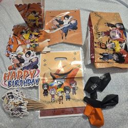 Naruto BIRTHDAY Decor