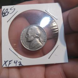 1968 S Jefferson Nickel 