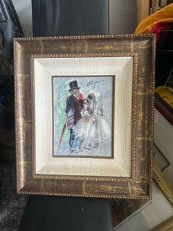 Set of 4 framed art