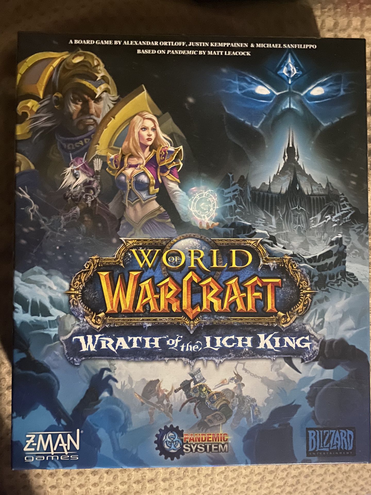 World Warcraft Board Game 