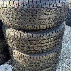 265/70r17 Goodyear  Tires En Excelentes Condiciones De Vida Las 4 