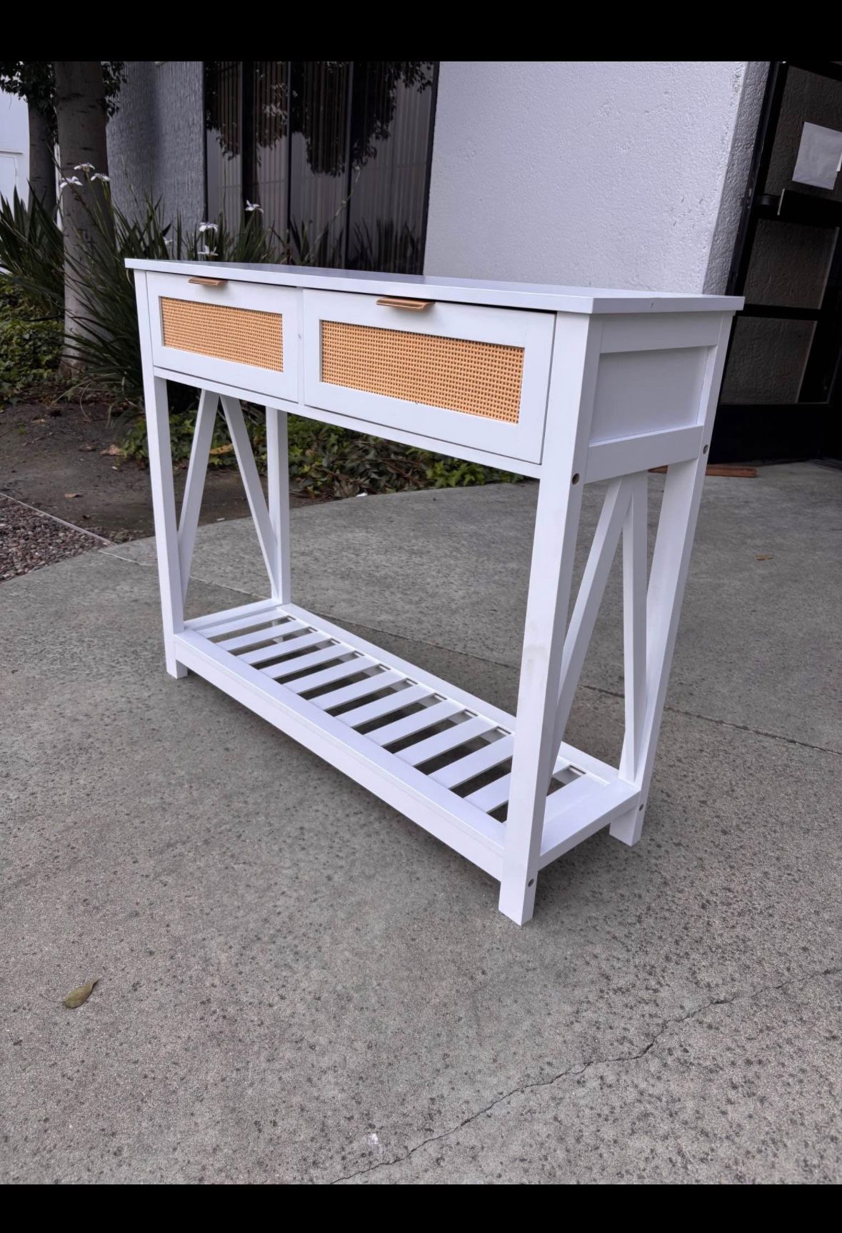 New 39.3”x11.8”x31.5 White Or Black Wooden Entryway Console Table Kitchen Console Cabinet