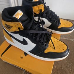 Jordan 1 High Taxi Sz 10 Mens