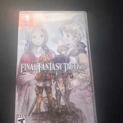 Final Fantasy Tactics Nintendo Switch 