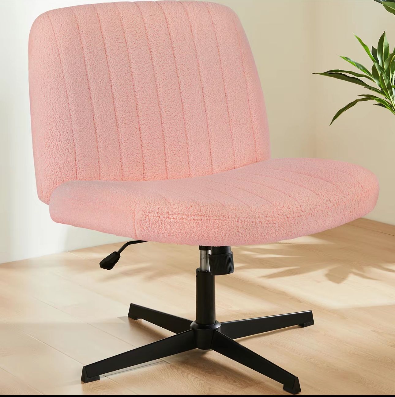 Criss Cross Office Chair PINK