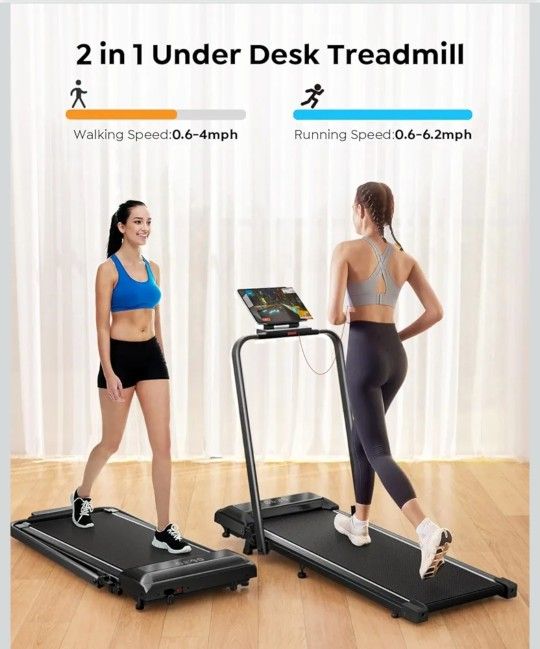 Treadmill 2 in 1
