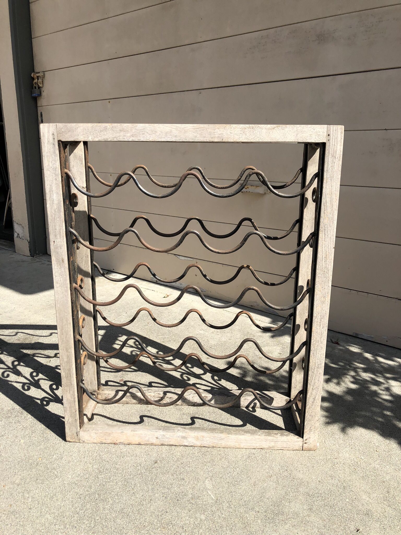 Rustic Wine Rack
