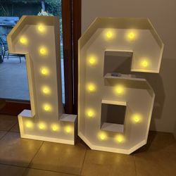 4ft Marquee Numbers 