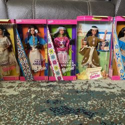 Native American Barbie Collection 