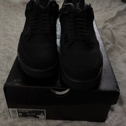 Jordan 4 Black Cat Size 8