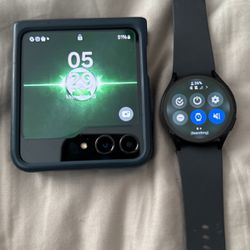 Samsung Z Flip 5 + Samsung Galaxy Watch 6 
