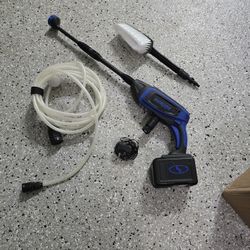 Sun Joe 24V Cordless Power Cleaner Kit, Accessories, Battery & Charger