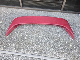 Toyota MR2 SW20 91 92 93 Rear Wing Spoiler USDM OEM Center Piece RED