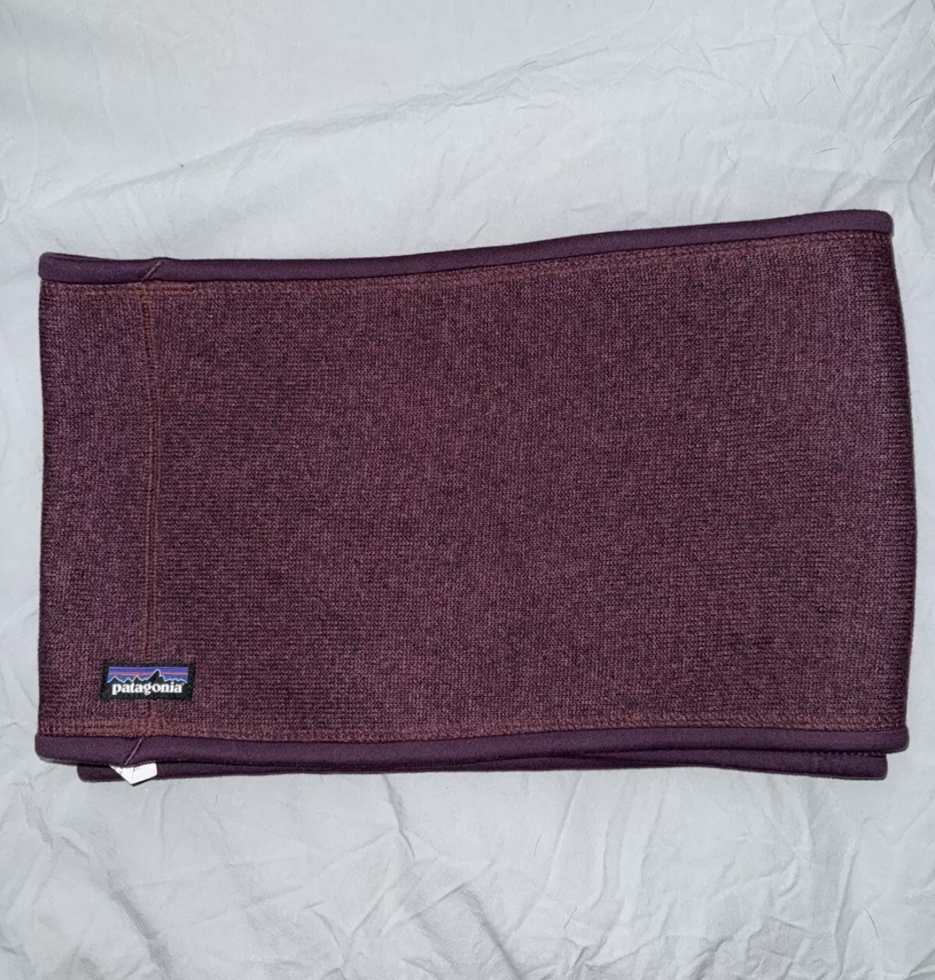 New Patagonia Purple Better Sweater Infinity Scarf