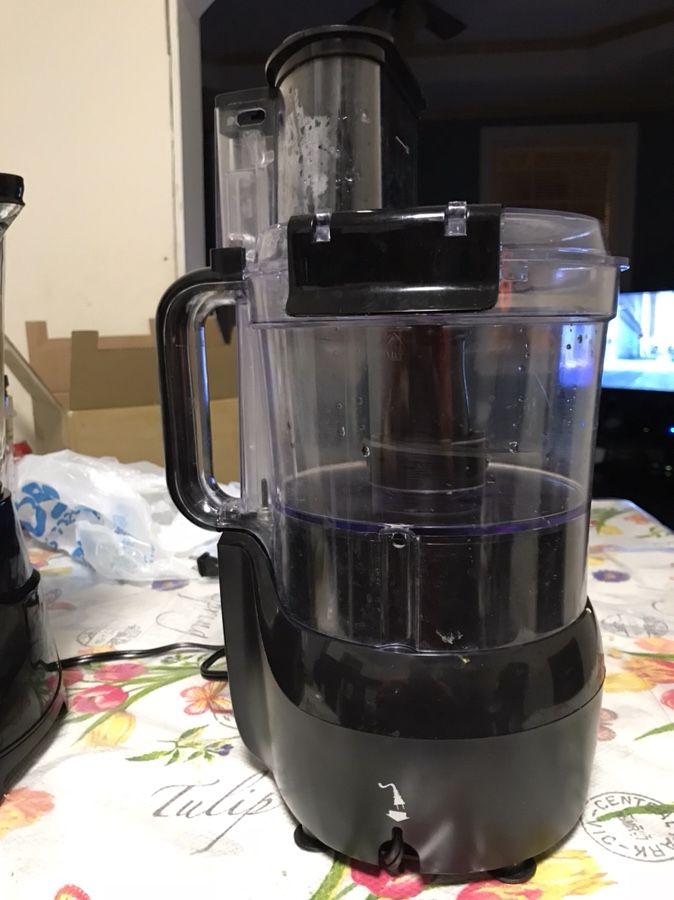 blender and food processor