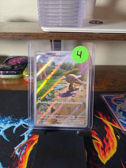 Paldean Wooper Pokémon Card 102/094 Holo