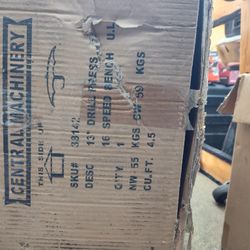 Central Machinery 13 Inch Drill Press