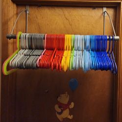Kid Hangers Rainbow Colors