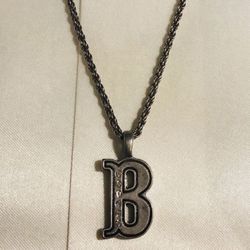 18” Monogram “B” Charm Necklace EPC 