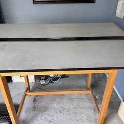 Mayline Drafting Table with Adjustable Height Gently used. Good condition 3 feet by 5 feet $750 or best offer  Pick up only