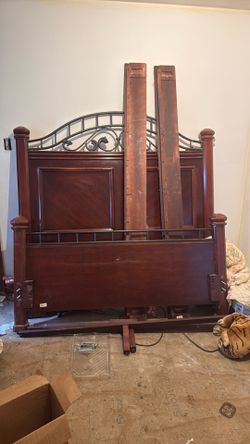 Free queen bed frame