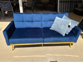 Blue couch