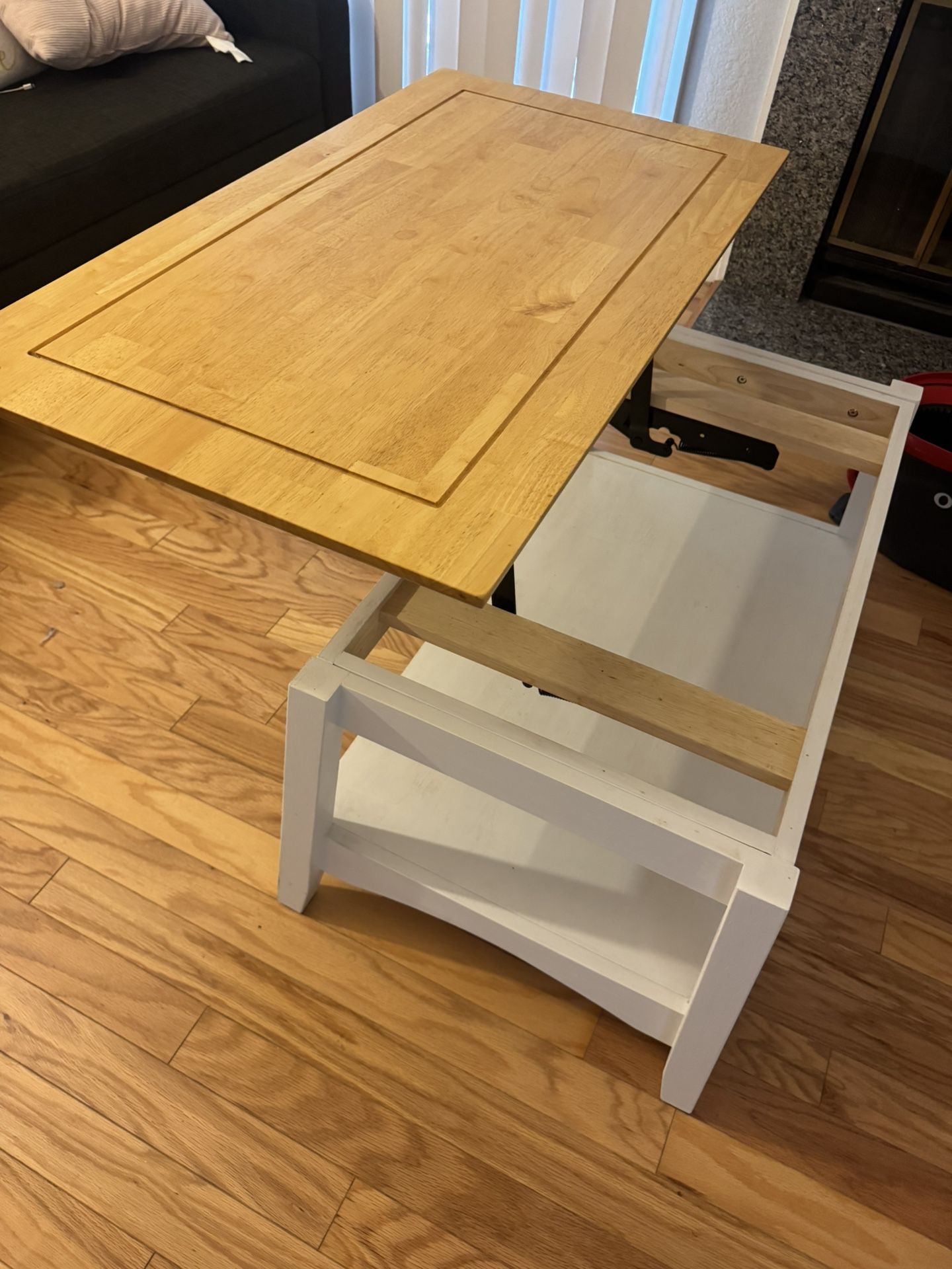 Pull Up Coffee Table