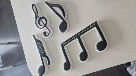 Music Notes Wall Art