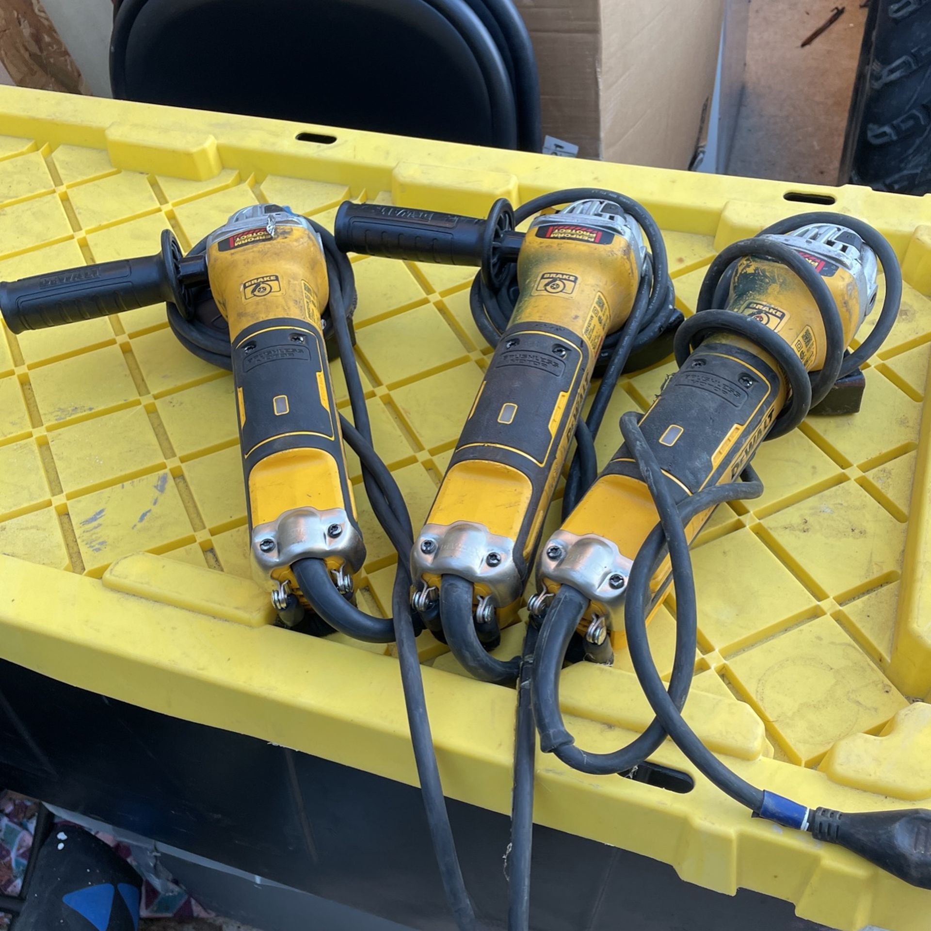 Dewalt Brushless 4” Grinder