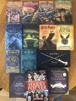 Harry Potter and Fantastic Beasts 15 Books Collection, New, First Edition in America. Great for collectors !!!NEW!!!