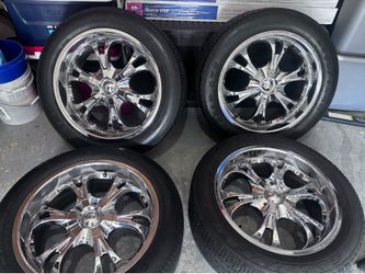 Chrome 275/45R20 Rims for sale