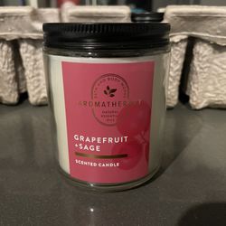 Bath & Body Works Scented Candle Grapefruit & Sage