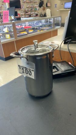 Stainless Steel Stock Pot with Glass Lid