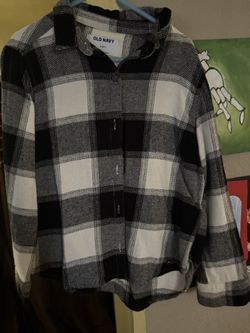 Black And White Plaid Shirt