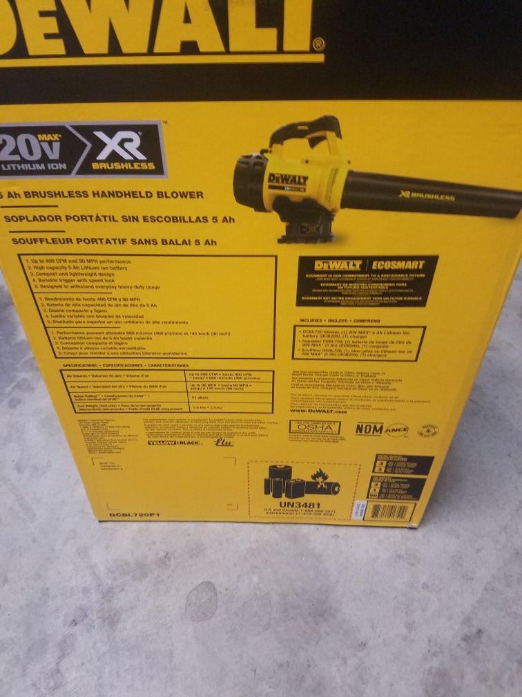 Dewalt blower