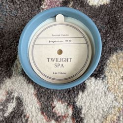 Twilight Spa Scented Candle