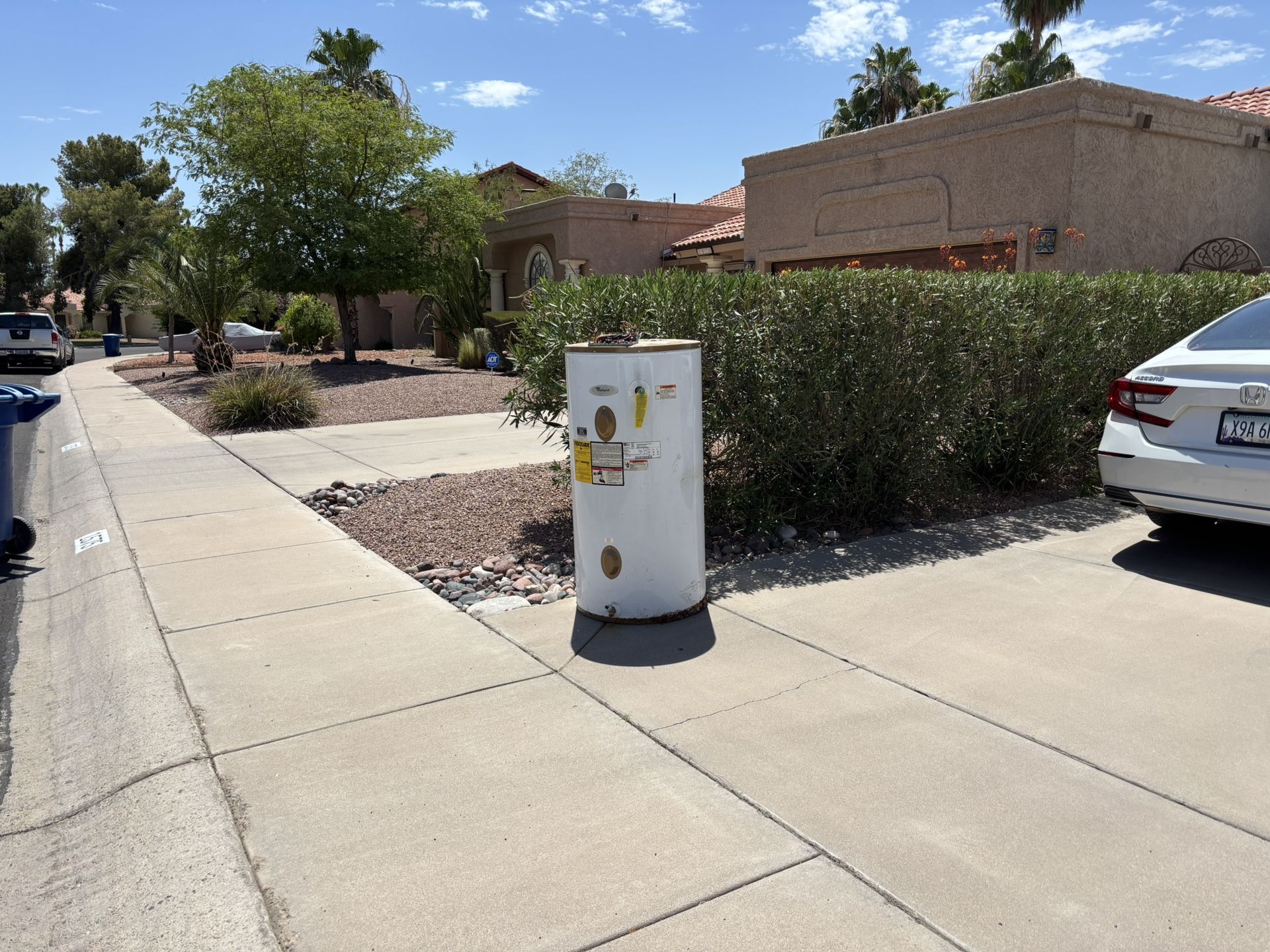 Free Water Heater. Drained And At The Curb