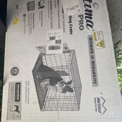 Ultima pro dog folding crate brand new unopened,dogs up to 70 lbs 