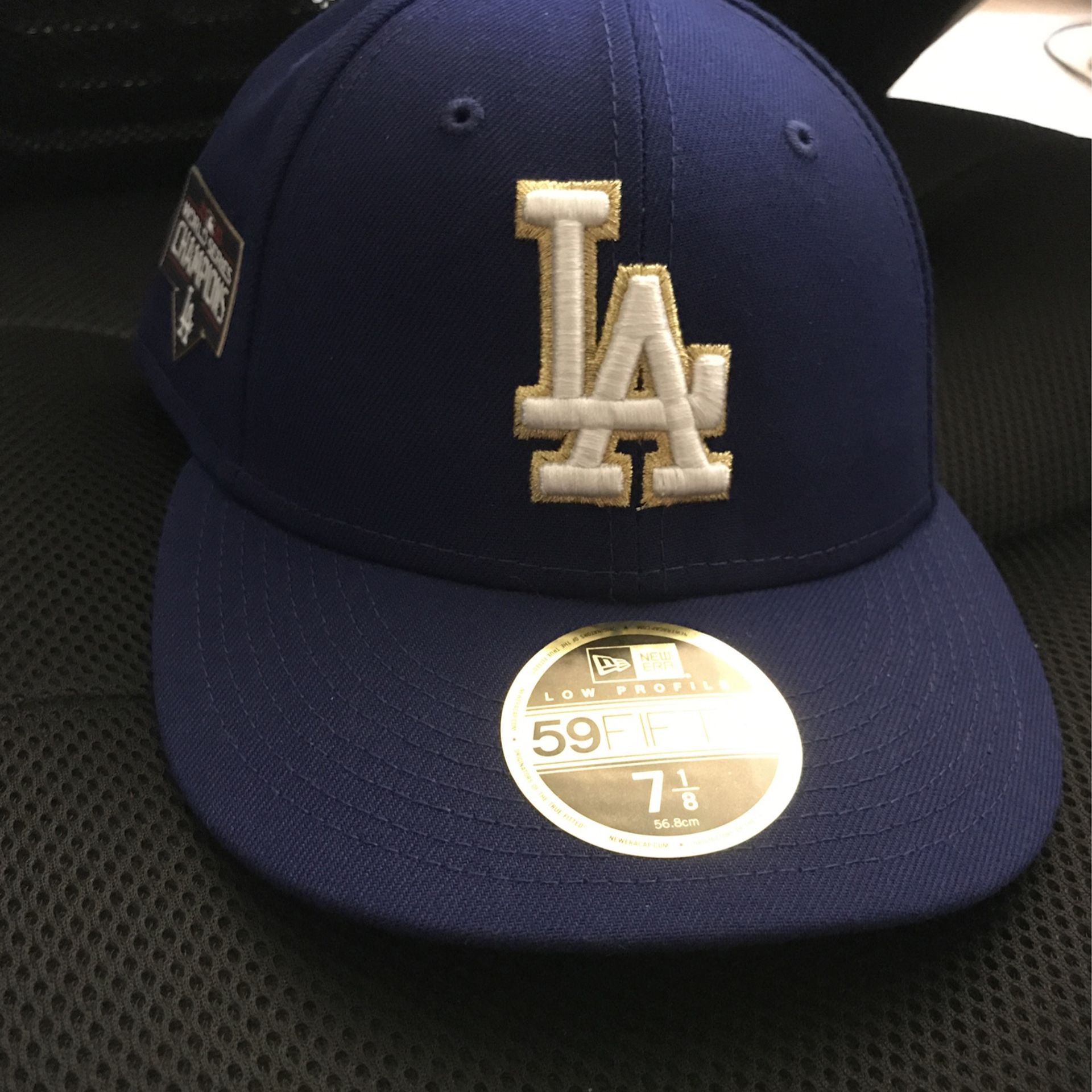 Dodgers World Series Champions Dodgers Gold Cap Dodgers Gold