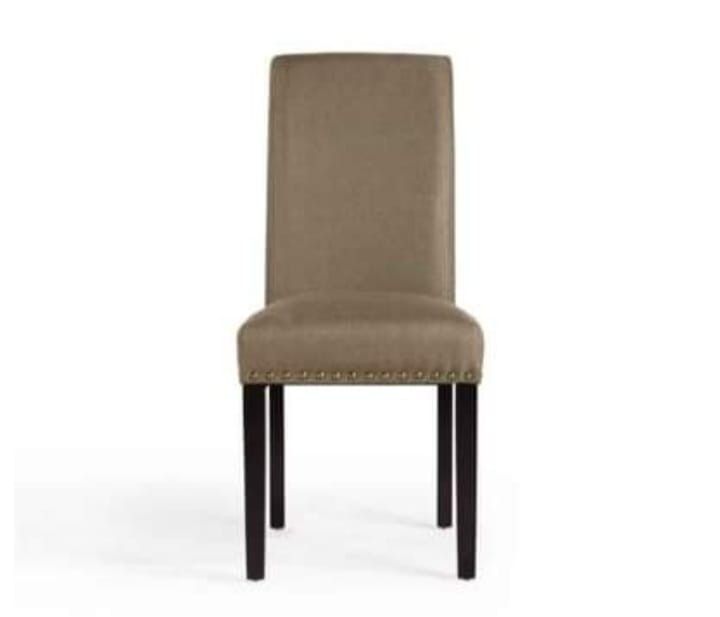 BRAND NEW DHI Nice Nail Head Upholstered Dining Chair, 2 Pack, Pebble Stone (Brown) DHIModel: DC-NC-YH96-14