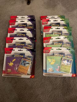 Pokemon 30th anniversary tech stickers & posters
