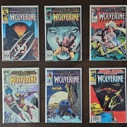 Marvel Comics Presents Wolverine 1-10 Lot VF 
