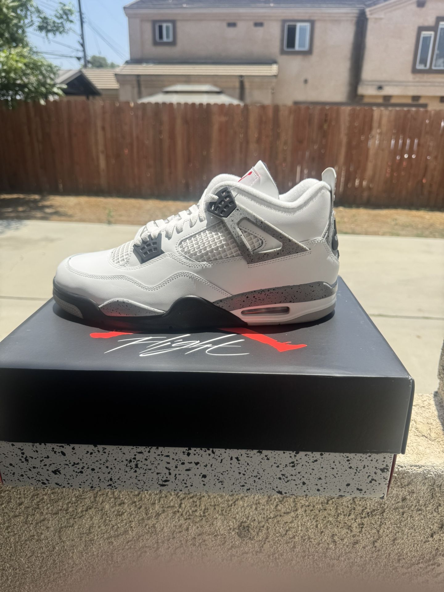 Jordan 4 White Cement Size 13