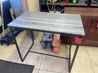 High gray table